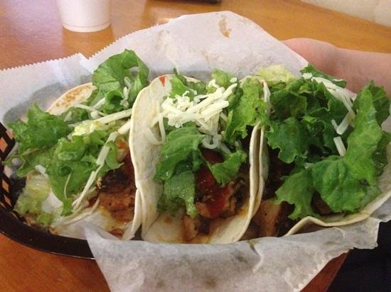 Hankook Taqueria signature dishes Buffalo Chicken
Pork Taco
Bulgogi Tacos